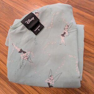 Torrid Disney Tinker Bell Fairycore Blouse Whimsical Graphic Magical Blouse 2X